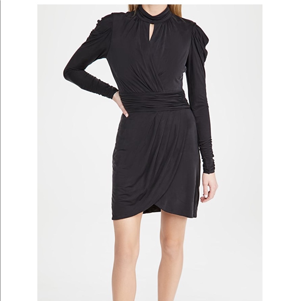 Jonathan Simkhai mock neck mini dress